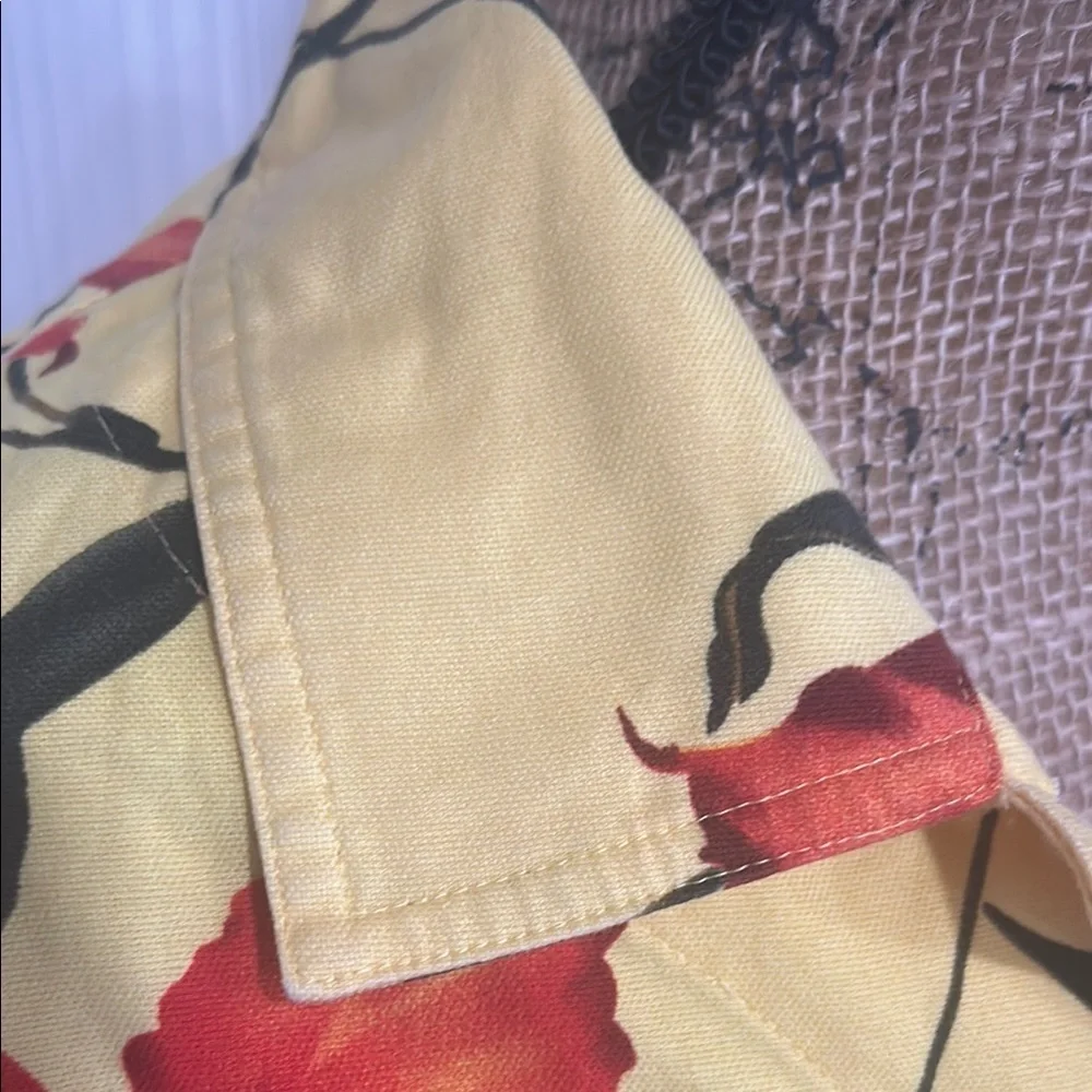Floral Yellow Designer Jacket